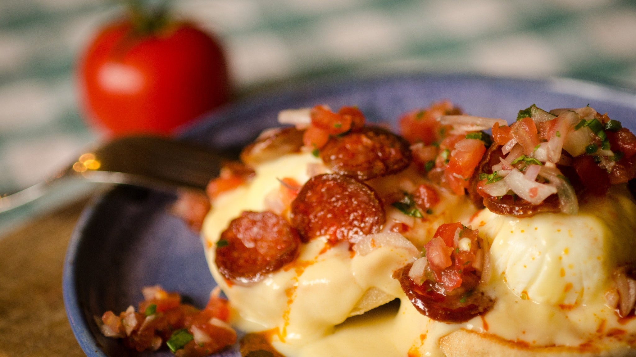 Eggs Rancho Benedict