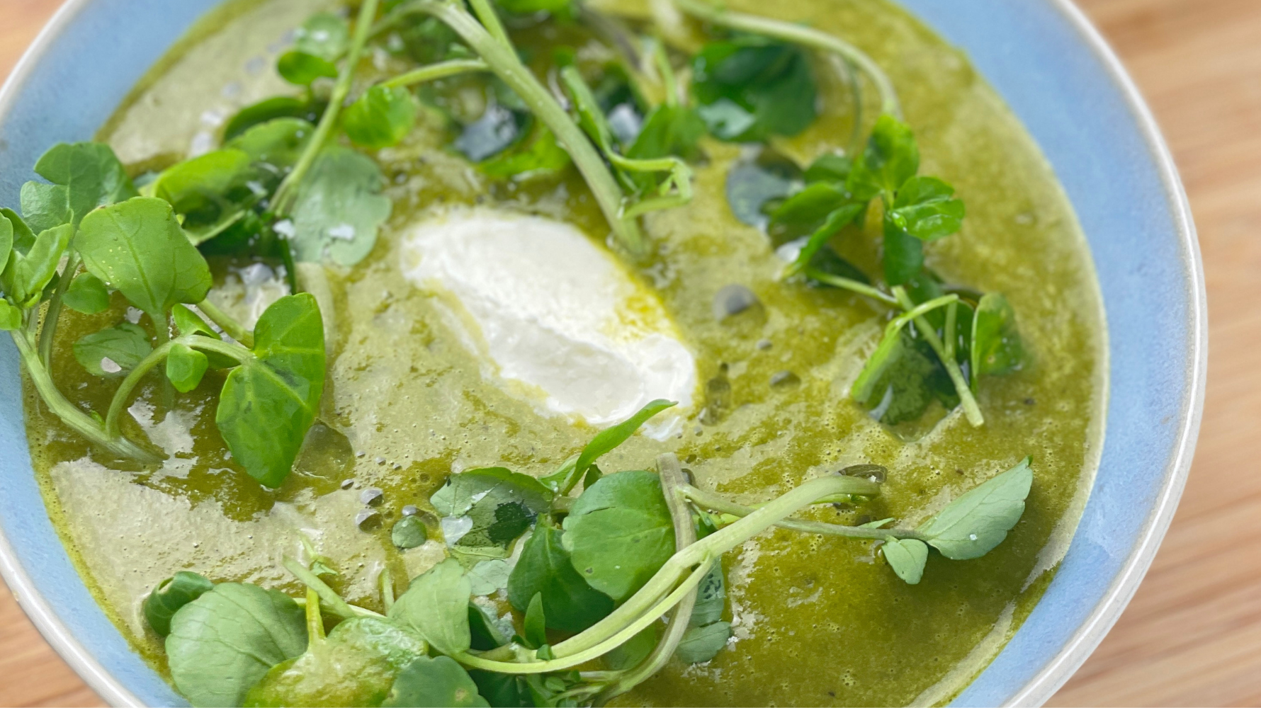 Spinach & Watercress Soup