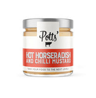 Chilli Hot Horseradish Sauce 185g x 1