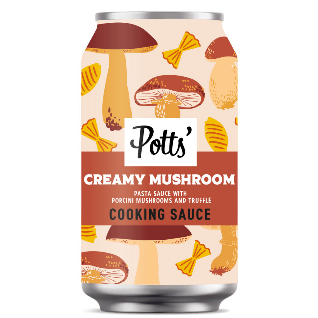 Creamy Mushroom Pasta Sauce with Porcini Mushroom & Truffle 330g Can x 1