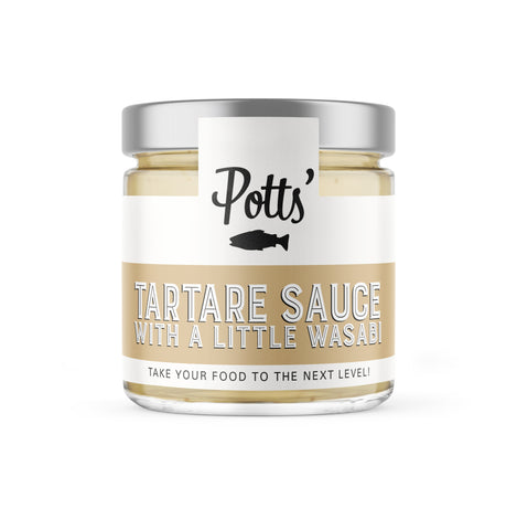 Potts Tartare Sauce with a little Wasabi 180g x 1