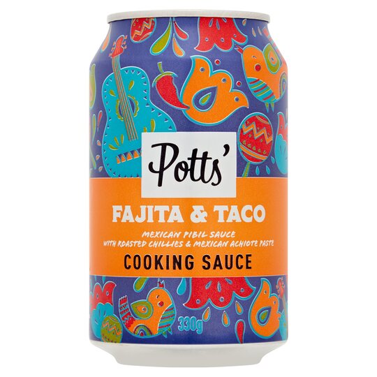 Fajita & Taco Pibil Cooking Sauce in a Can 330g